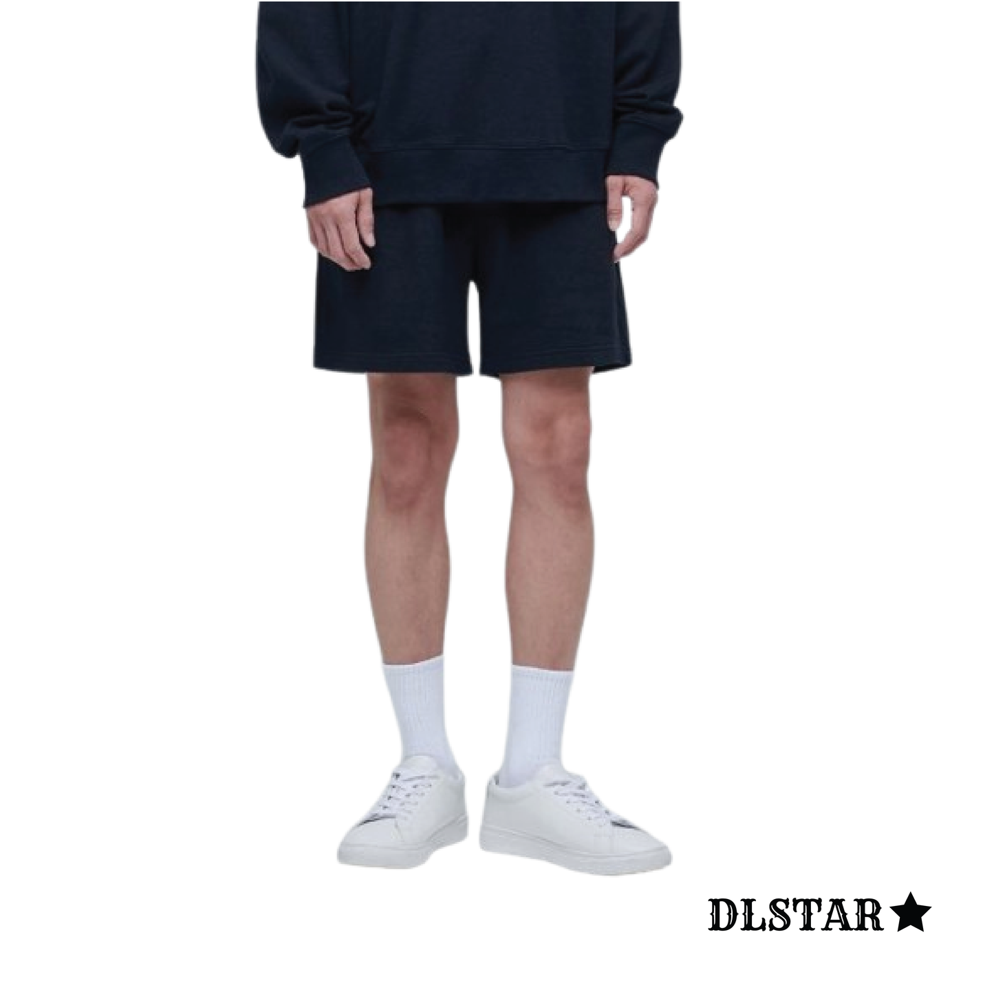 DLSTAR Relax-Fit soft and breathable 100% Cotton Lightweight Sweatshorts