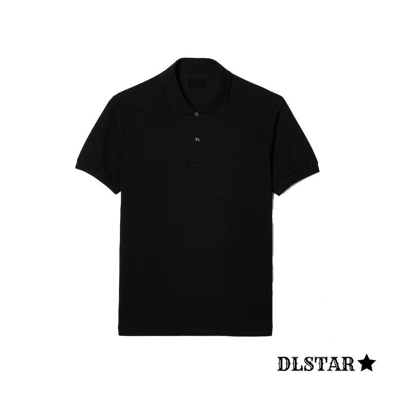Dlstar 100% Cotton Polo Short Sleeve T-Shirt