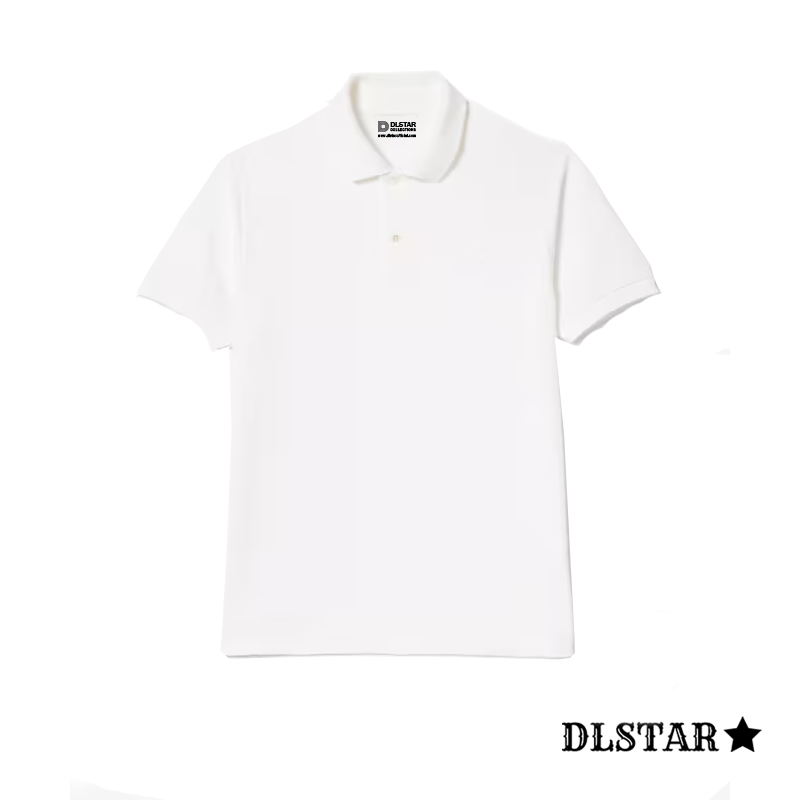 Dlstar 100% Cotton Polo Short Sleeve T-Shirt