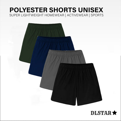 DLSTAR Super Lightweight Polyester Shorts Unisex