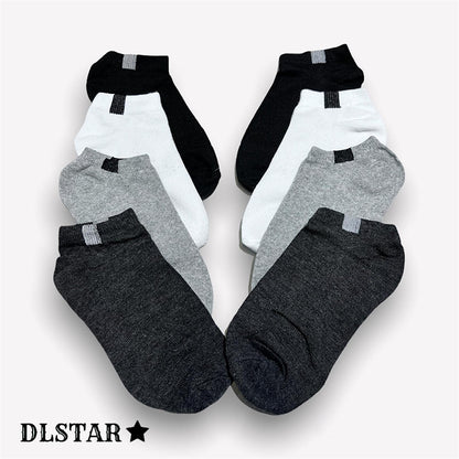 [BUNDLE OF 4] DLSTAR Low Ankle Unisex Cotton Soft