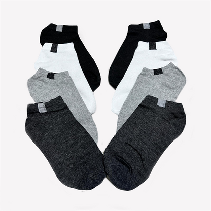 [BUNDLE OF 4] DLSTAR Low Ankle Unisex Cotton Soft