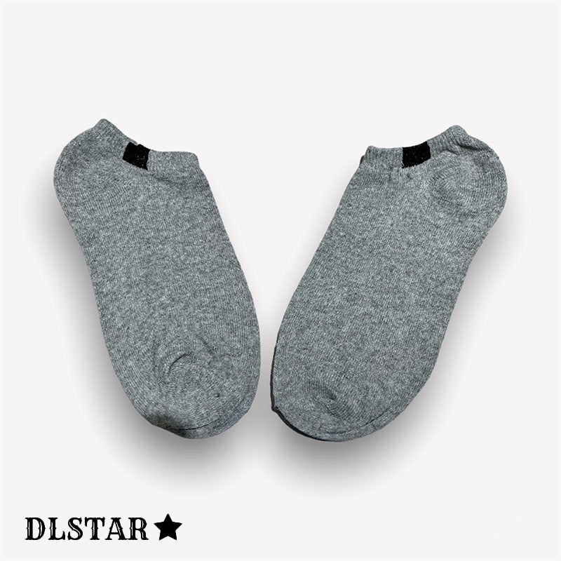 [BUNDLE OF 4] DLSTAR Low Ankle Unisex Cotton Soft