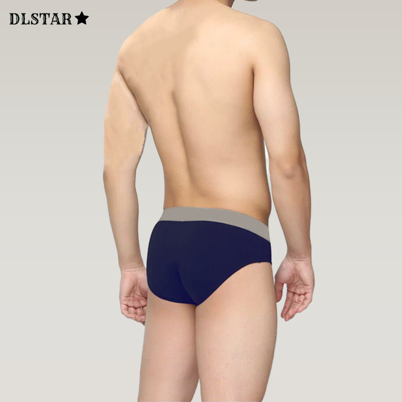 [BUNDLE OF 4] DLSTAR Men Silk Soft Briefs Underwear