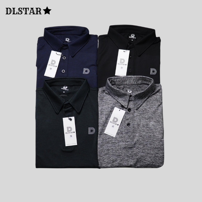 DLSTAR Dri-fit Polo Tee Heather Unisex