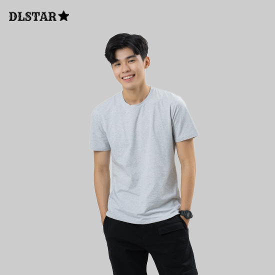 DLSTAR Premium Unisex Crew Neck Cotton T Shirt