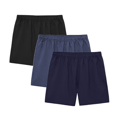 [BUNDLE OF 3] DLSTAR Men Dri-Cool Boxer Shorts