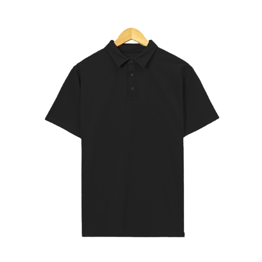 Dlstar 100% Cotton Polo Short Sleeve T-Shirt